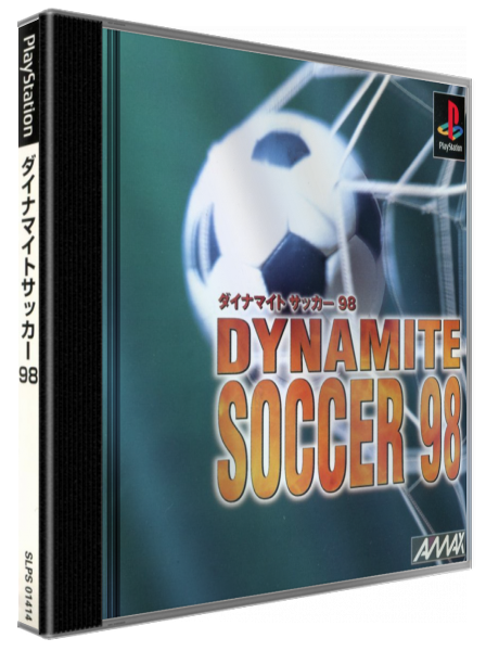 Dynamite Soccer 98 — box-3D (JP)