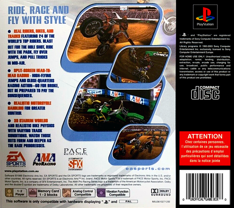 Supercross 2000 — box-2D-back (EU)