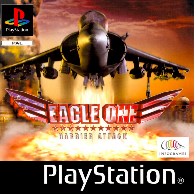 Eagle One - Harrier Attack — box-2D (FR)