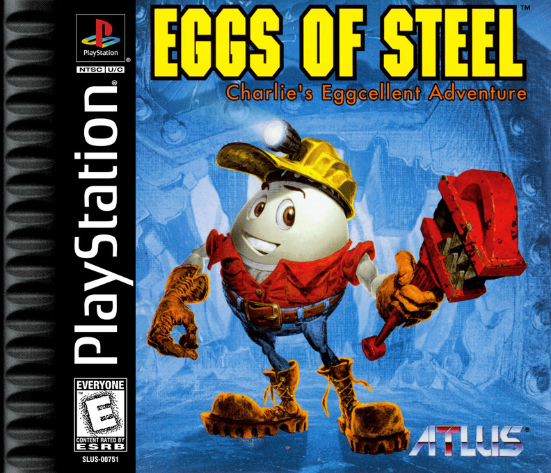 Eggs Of Steel - Charlie's Eggcellent Adventure box art