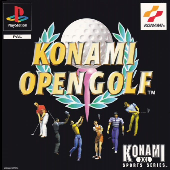 Konami Open Golf — box-2D (EU)