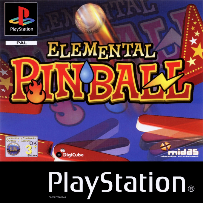 Elemental Pinball box art