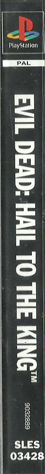 Evil Dead - Hail To The King — box-2D-side (EU)