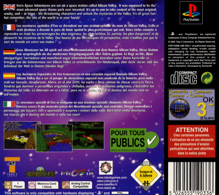 Evo's Space Adventures — box-2D-back (EU)