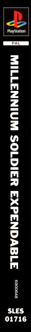 Millennium Soldier Expendable — box-2D-side (EU)