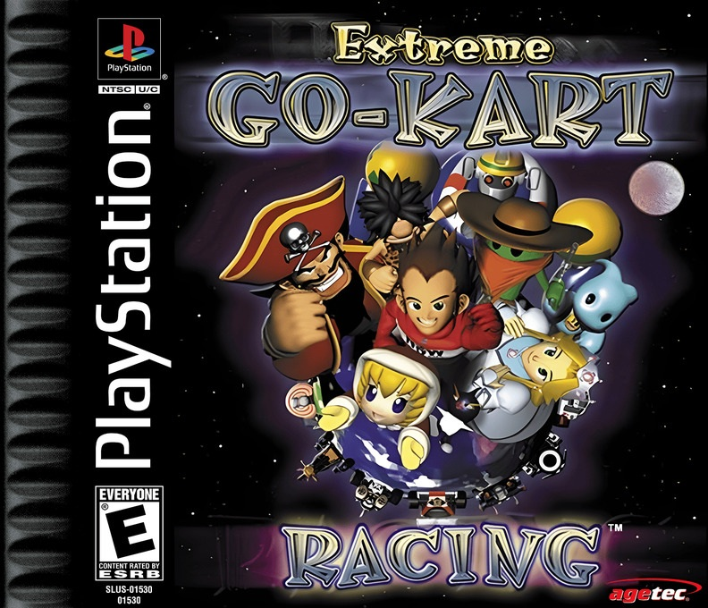 Extreme Go-kart Racing box art