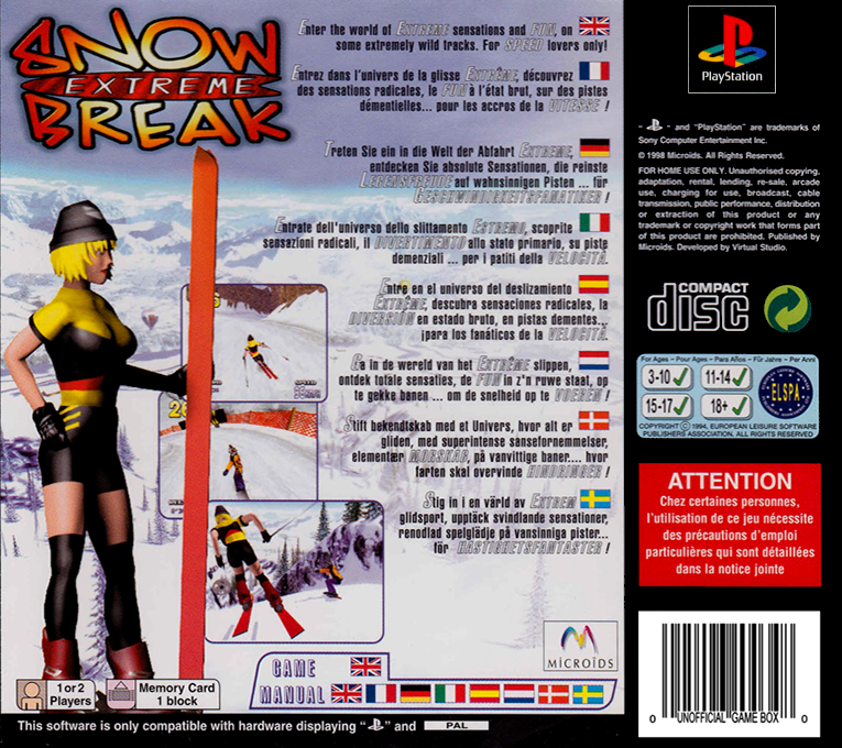 Extreme Snow Break — box-2D-back (EU)
