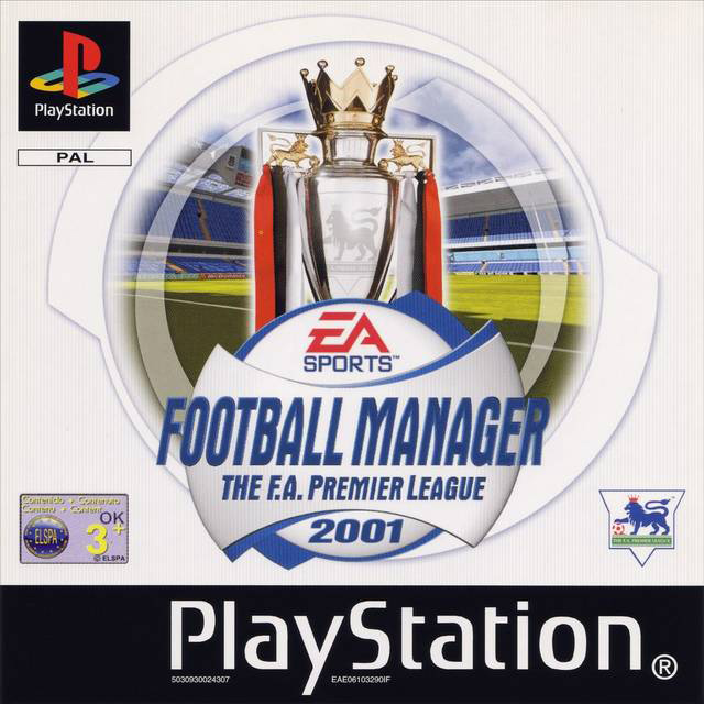 F.a. Premier League Football Manager 2001, The box art
