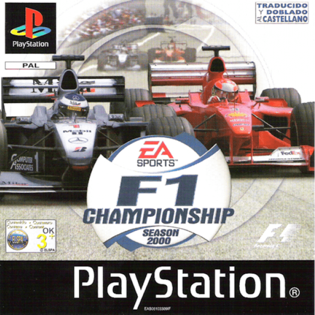 F1 Championship Season 2000 — box-2D (SP)