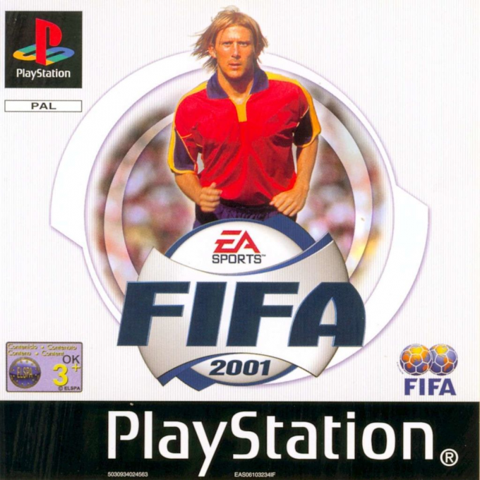 Fifa 2001 — box-2D (SP)