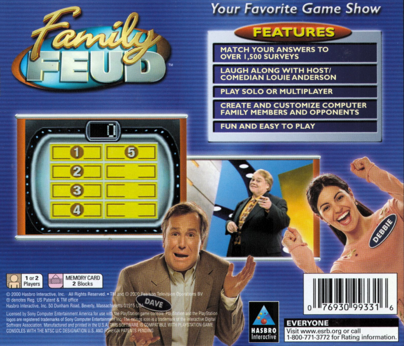 Family Feud — box-2D-back (US)