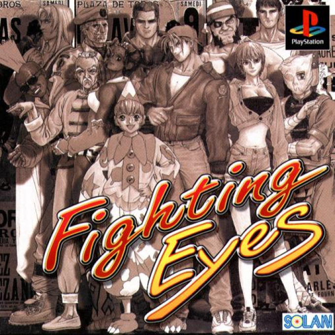 Fighting Eyes box art