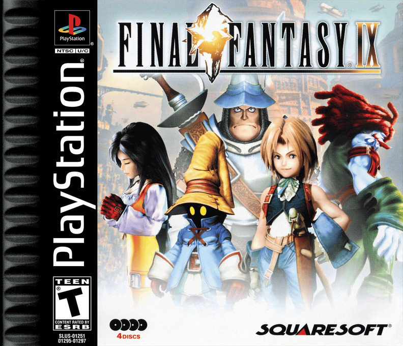 Final Fantasy 9 box art