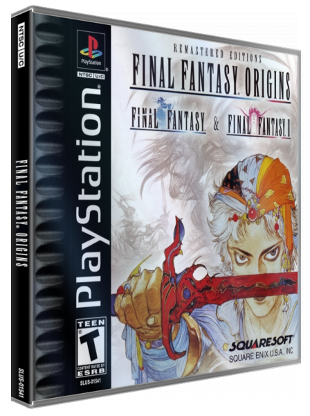 Final Fantasy Origins — box-3D (US)