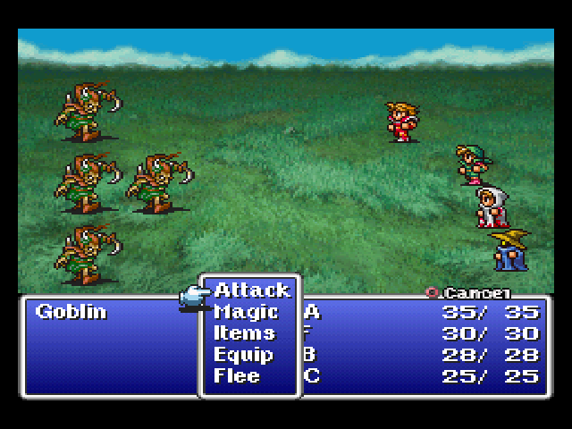 Final Fantasy Origins — ss (US)