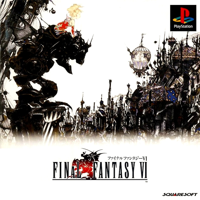 Final Fantasy 6 — box-2D (JP)