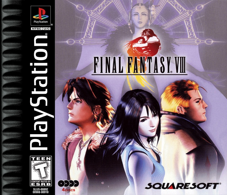 Final Fantasy 8 box art