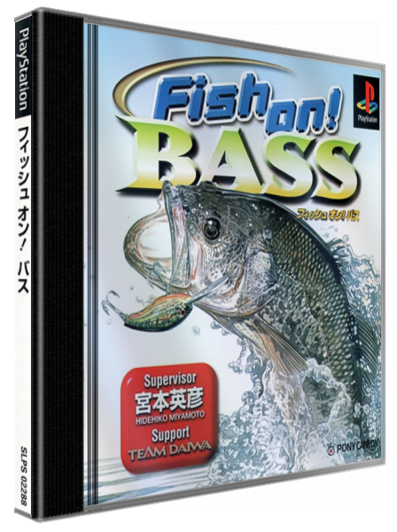 Fish On! Bass — box-3D (JP)