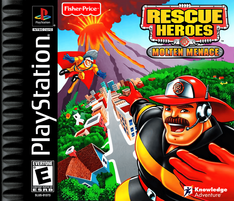 Rescue Heroes - Molten Menace box art