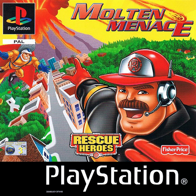 Rescue Heroes - Molten Menace — box-2D (EU)