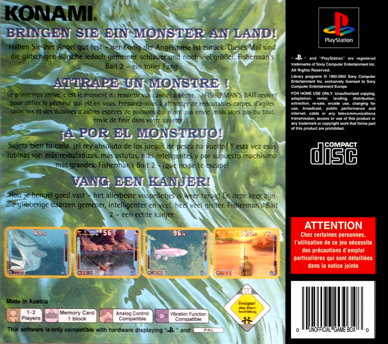 Fisherman's Bait 2 - Big Ol' Bass — box-2D-back (EU)