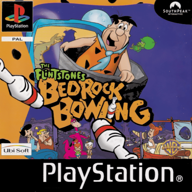Flintstones - Bedrock Bowling, The — box-2D (EU)
