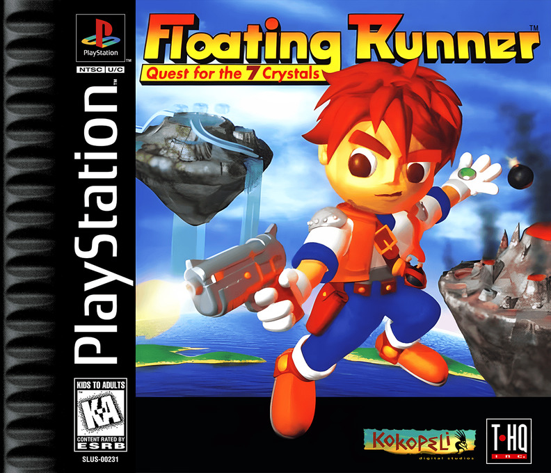 Floating Runner - Quest For The 7 Crystals box art