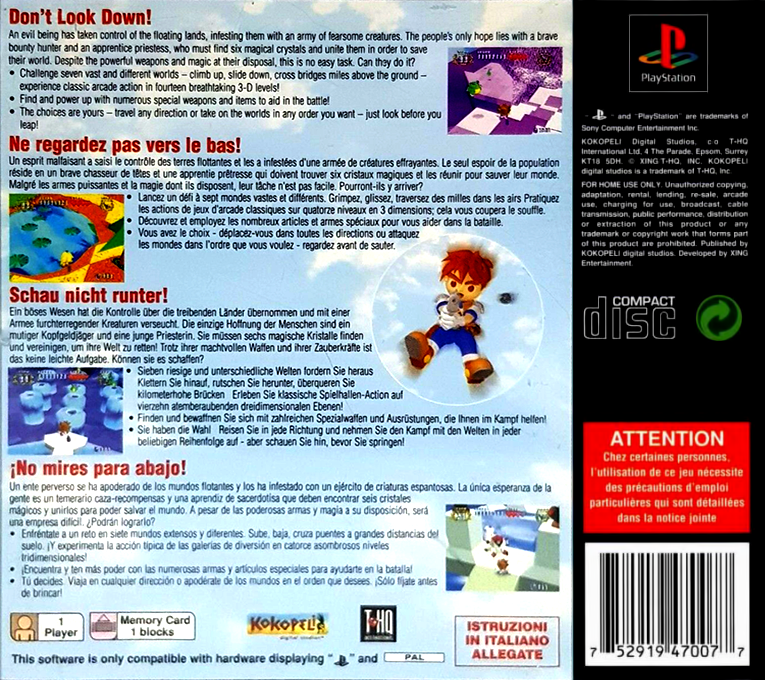 Floating Runner - Quest For The 7 Crystals — box-2D-back (EU)
