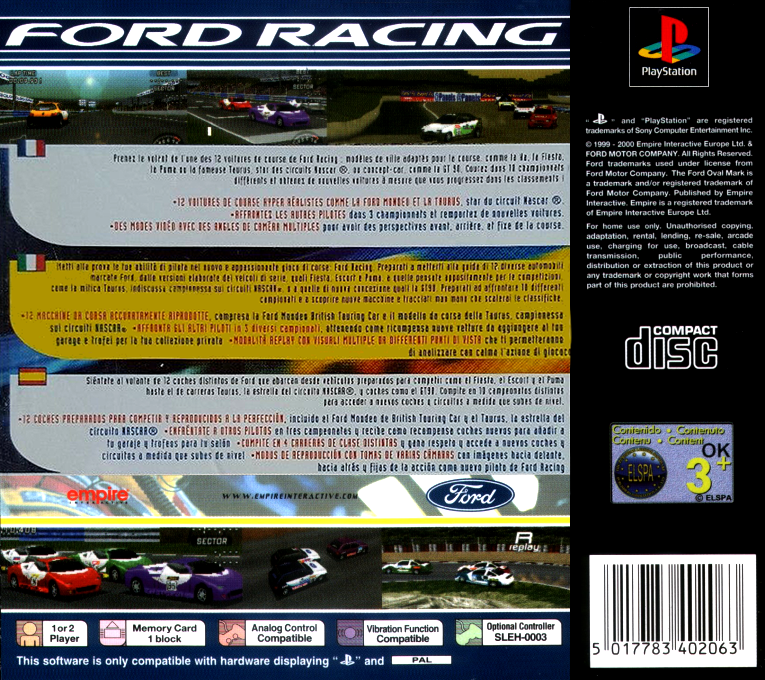 Ford Racing — box-2D-back (EU)