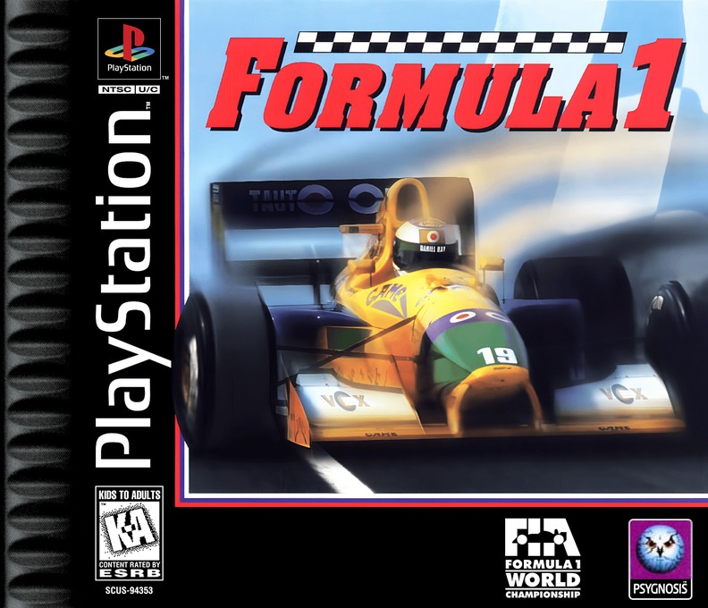 Formula 1 box art