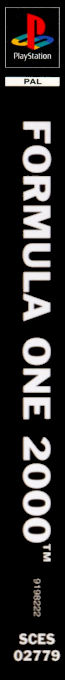 Formula One 2000 — box-2D-side (FR)