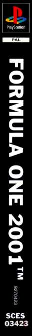 Formula One 2001 — box-2D-side (FR)