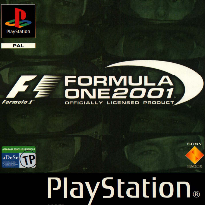 Formula One 2001 box art