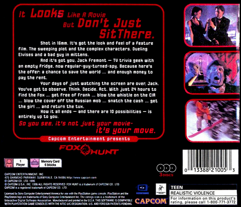 Fox Hunt — box-2D-back (US)