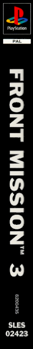 Front Mission 3 — box-2D-side (FR)