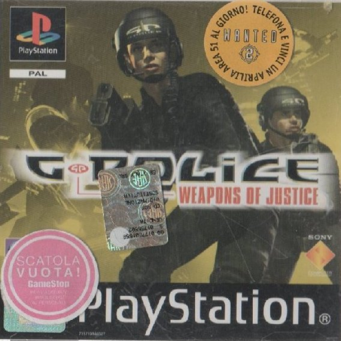 G-police - Weapons Of Justice — box-2D (IT)