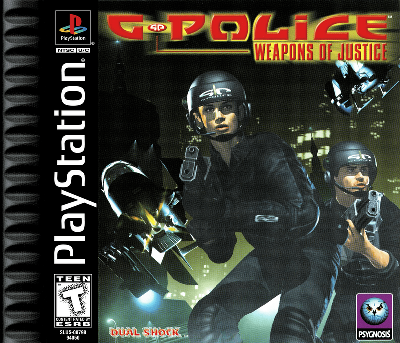 G-police - Weapons Of Justice box art