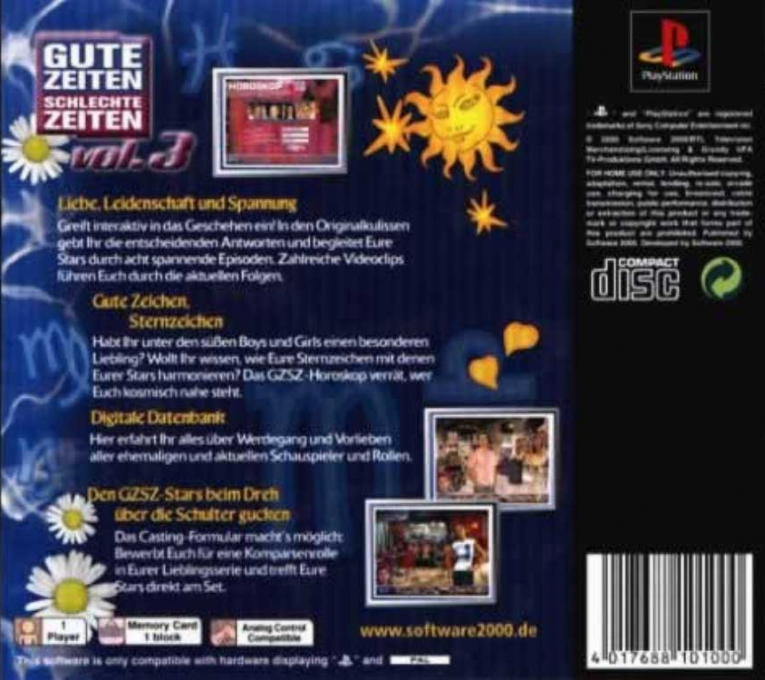 Gute Zeiten Schlechte Zeiten Vol. 3 — box-2D-back (DE)