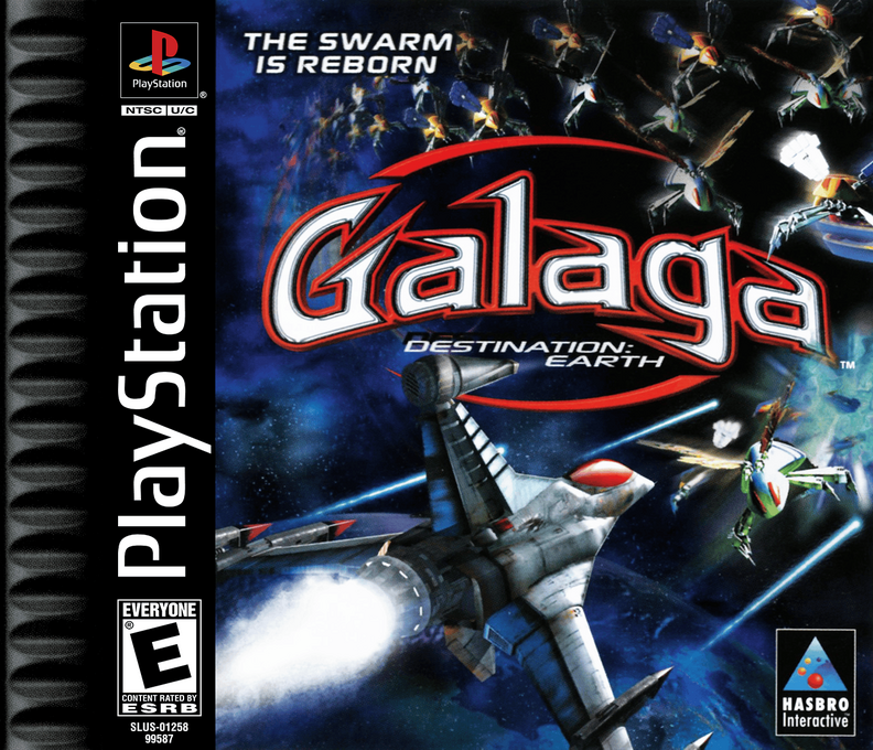 Galaga - Destination Earth box art