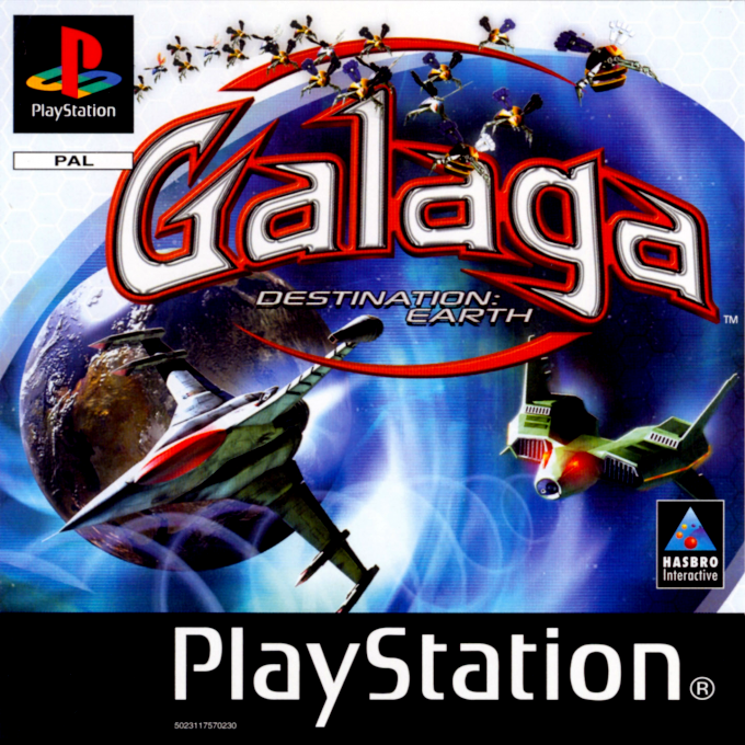 Galaga - Destination Earth — box-2D (EU)