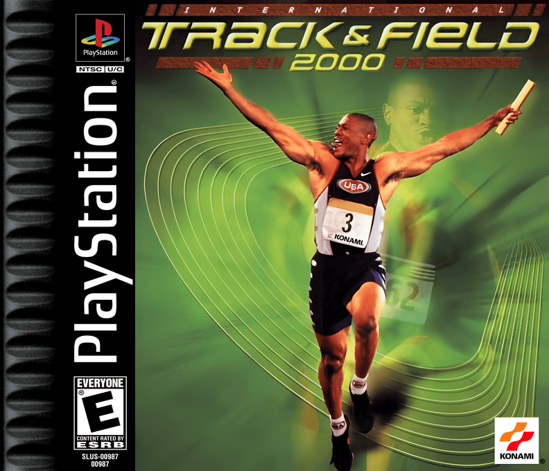 International Track And Field 2 box art