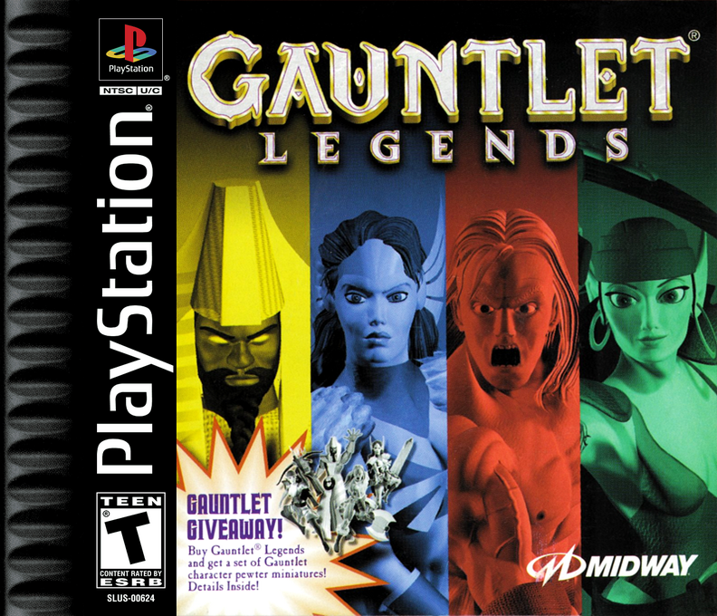 Gauntlet Legends box art
