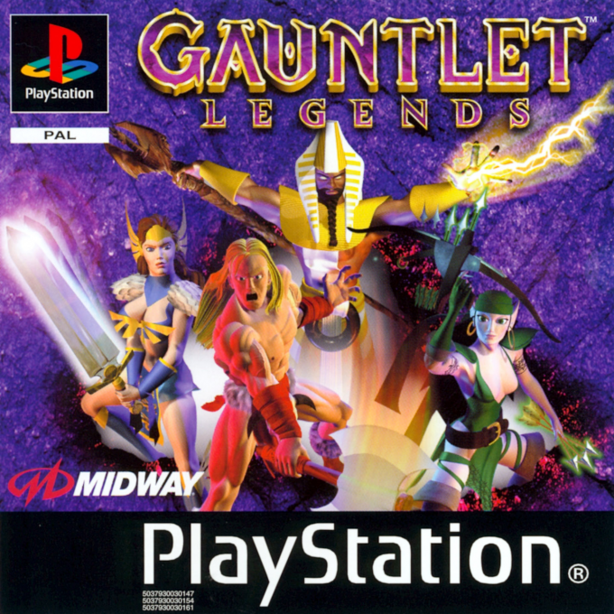 Gauntlet Legends — box-2D (EU)