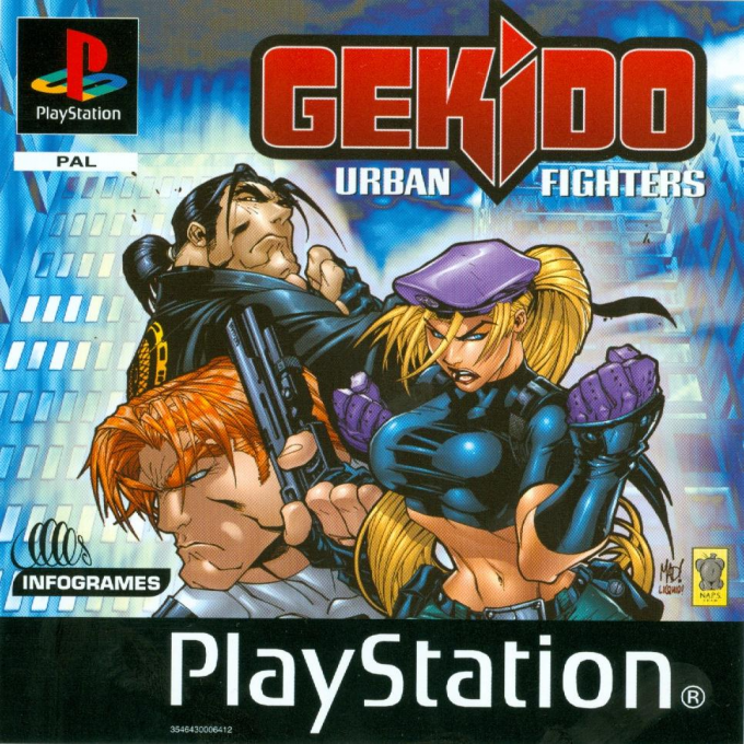Gekido - Urban Fighters — box-2D (EU)