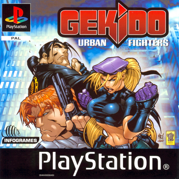 Gekido - Urban Fighters — box-2D (SP)