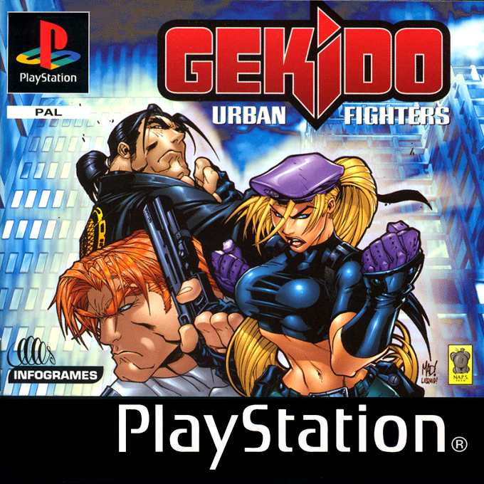 Gekido - Urban Fighters — box-2D (FR)