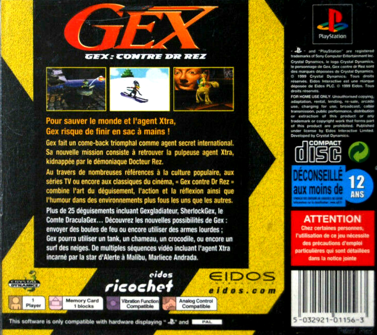 Gex 3 - Deep Cover Gecko — box-2D-back (FR)