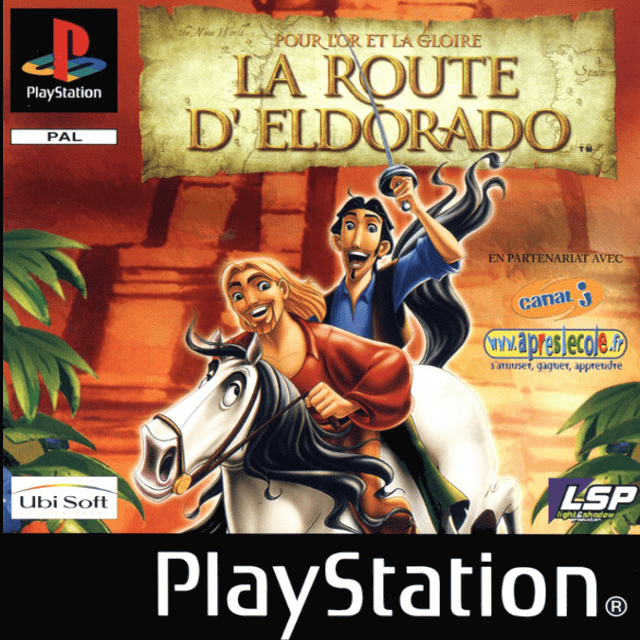 Gold And Glory - The Road To El Dorado — box-2D (FR)