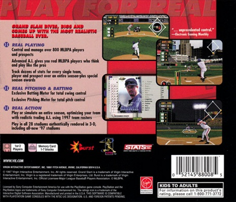 Grand Slam — box-2D-back (US)