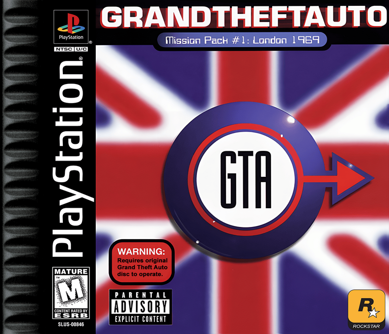 Grand Theft Auto - London 1969 box art